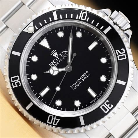 Rolex Submariner No Date 40mm 14060 Black Dial Steel  